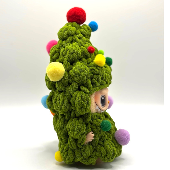 NEW - Christmas Tree Costume for Labubu - Costume Only - Picture 3 of 4